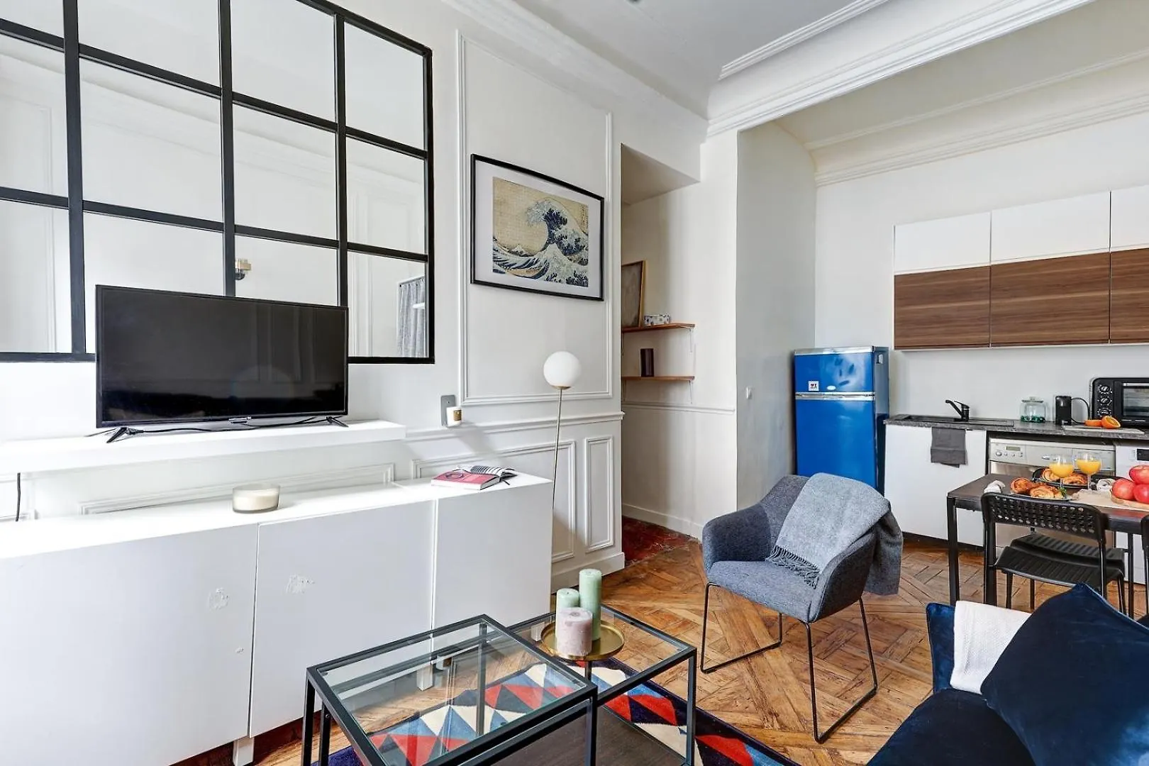 Bnbnook - Parisian Charm: 1Br In Le Marais 0*, Paris France
