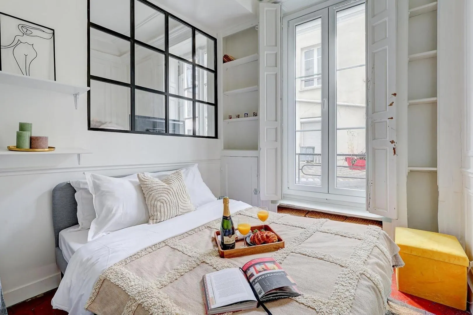 Apartment Bnbnook - Parisian Charm: 1Br In Le Marais